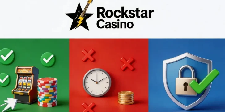 Avaliações dos jogadores Rockstar Casino: prós, contras e segurança - 1