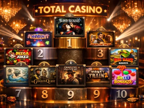 Total casino melhores slots RTP alto jogos 2026