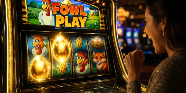 Fowl play bonus: rodadas grátis, ovos dourados e prêmios - 1
